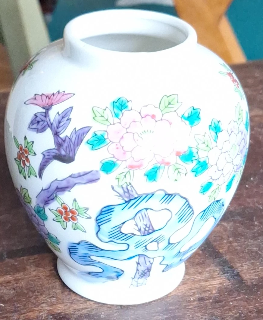 Floral Ceramic Vase