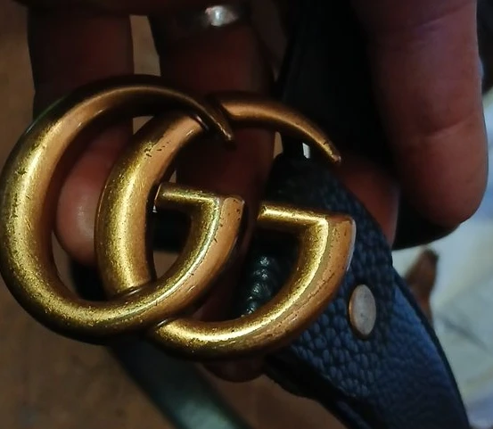 Gucci Leather Belt Size 110-44