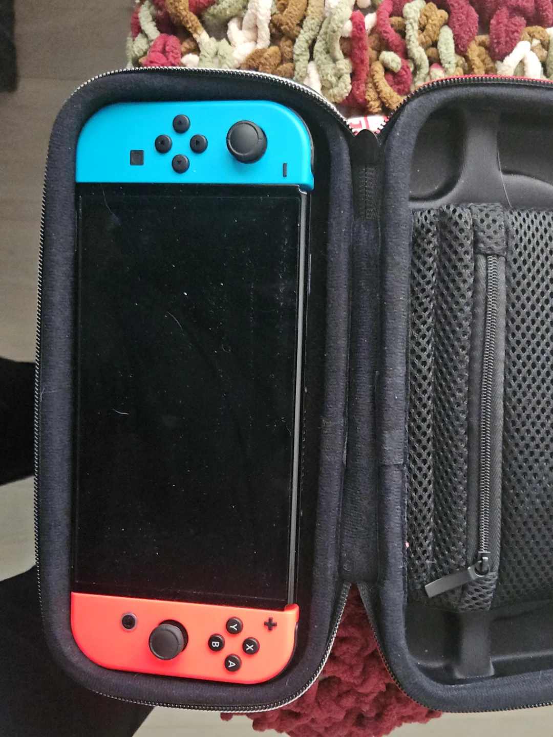 Nintendo Switch with Carrying Case