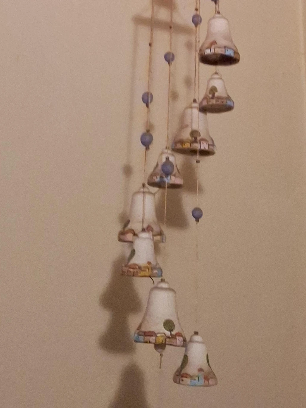 Ceramic Bell Wind Chime