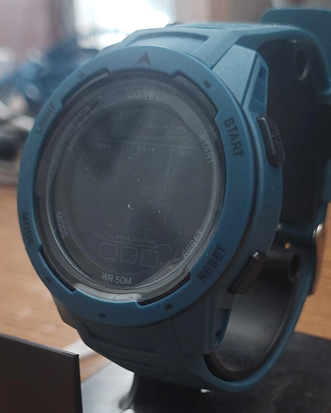 Blue Smart Watch WR50M