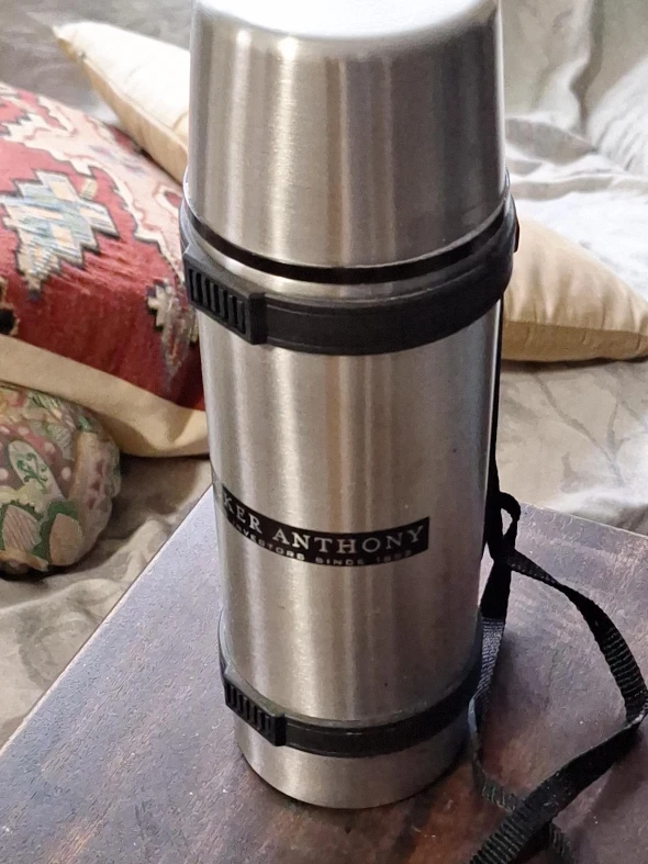 Parker Anthony Silver Thermos