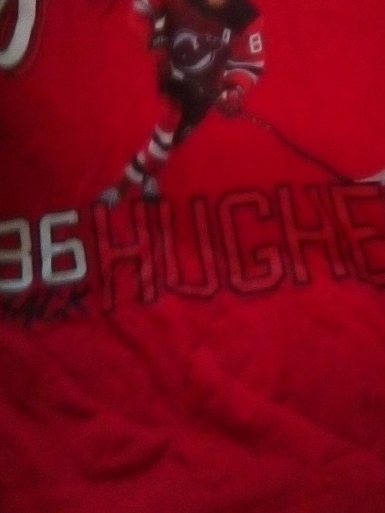 New Jersey Devils Hockey Jersey #86 Hughes