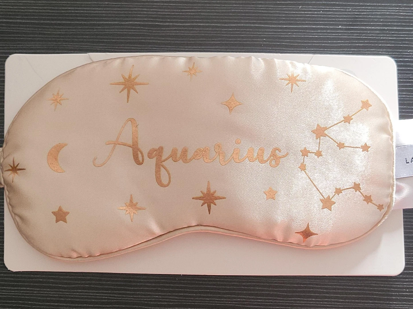 Aquarius Zodiac Sleep Mask