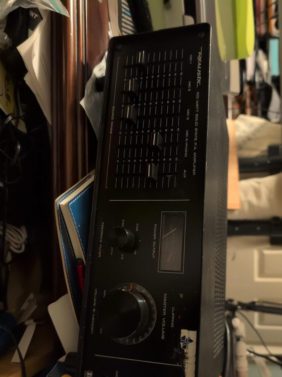 Realistic MPA-90 100 Watt Solid State P.A. Amplifier