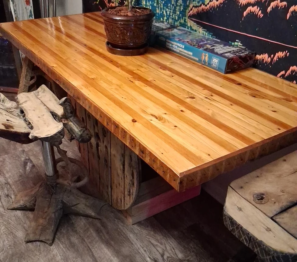 Unique Handmade Wooden Table