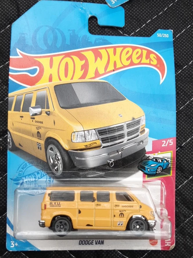 Hot Wheels Dodge Van - Yellow