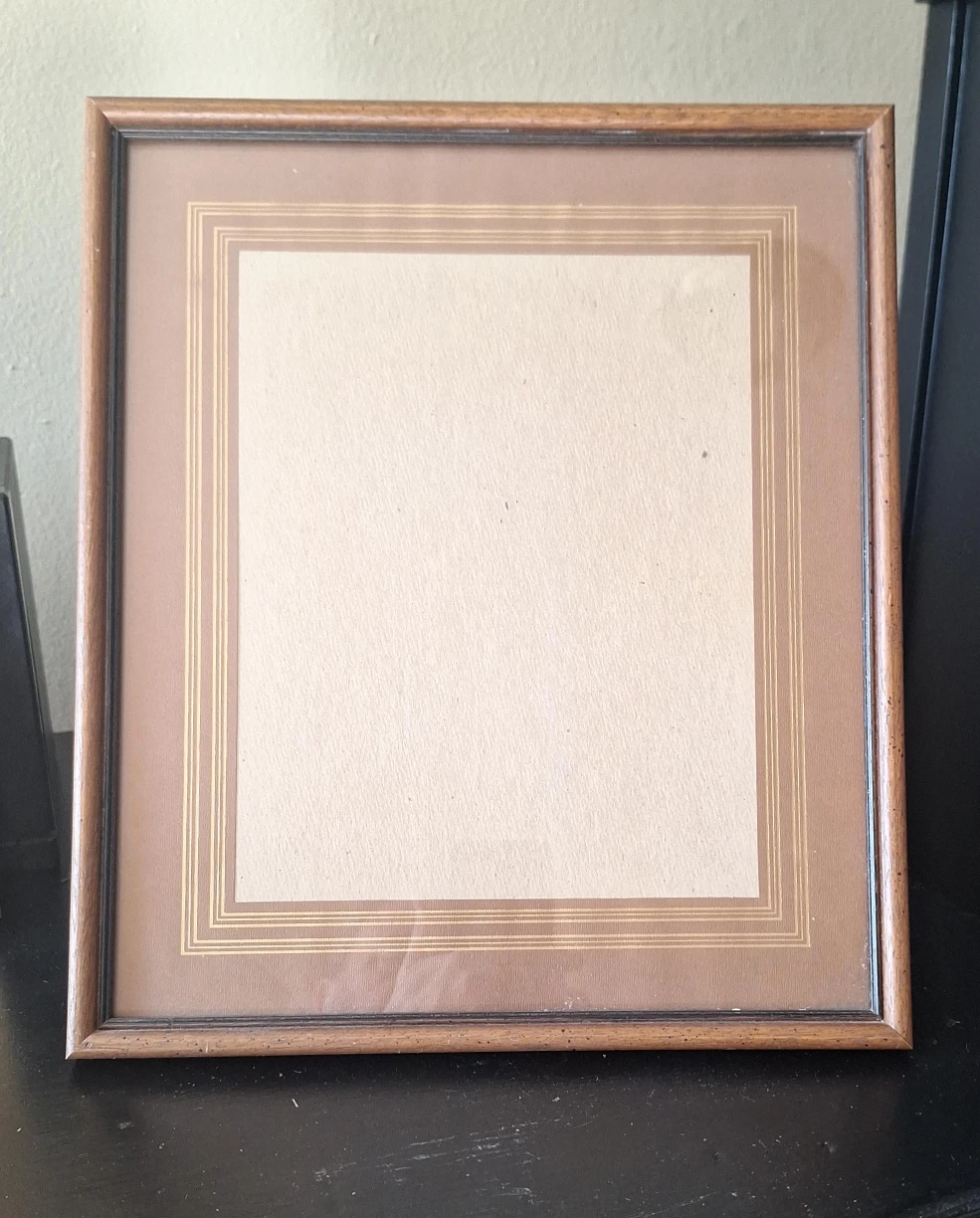 Brown Wooden Picture Frame