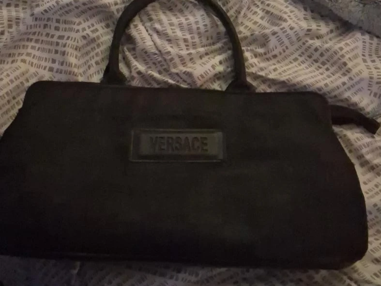 🥕 Versace Black Handbag