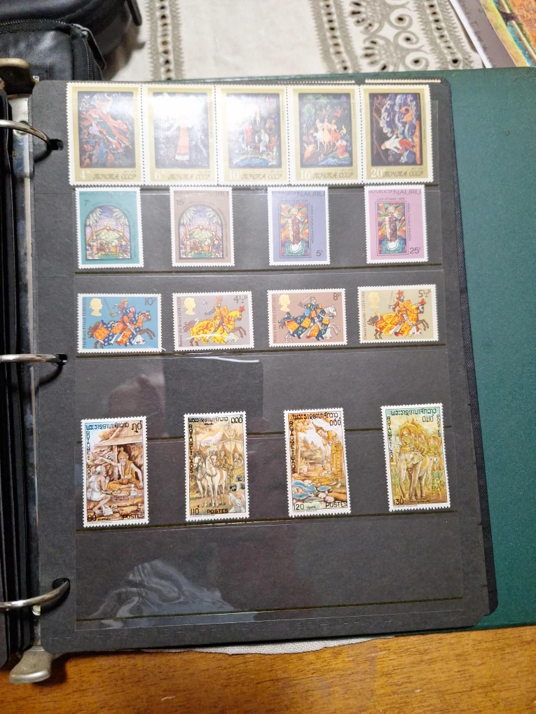 Collection of Assorted Postage Stamps