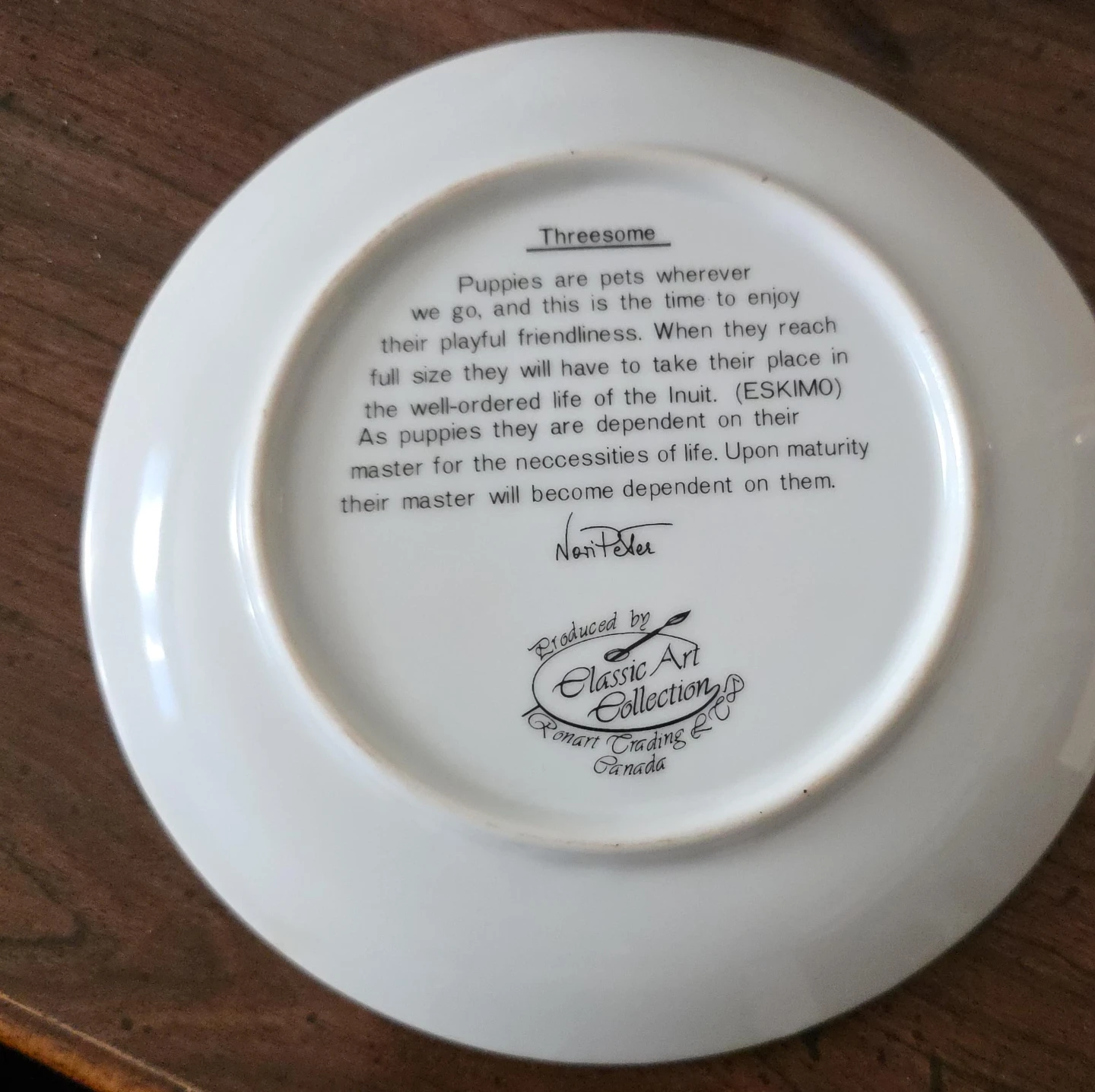 Classic Art Collection Plate & Mug Set
