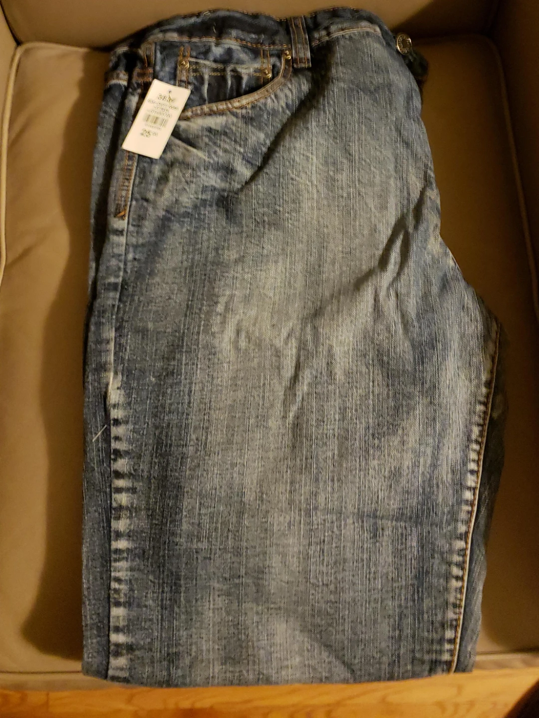 Blue Denim Jeans Size 38x30