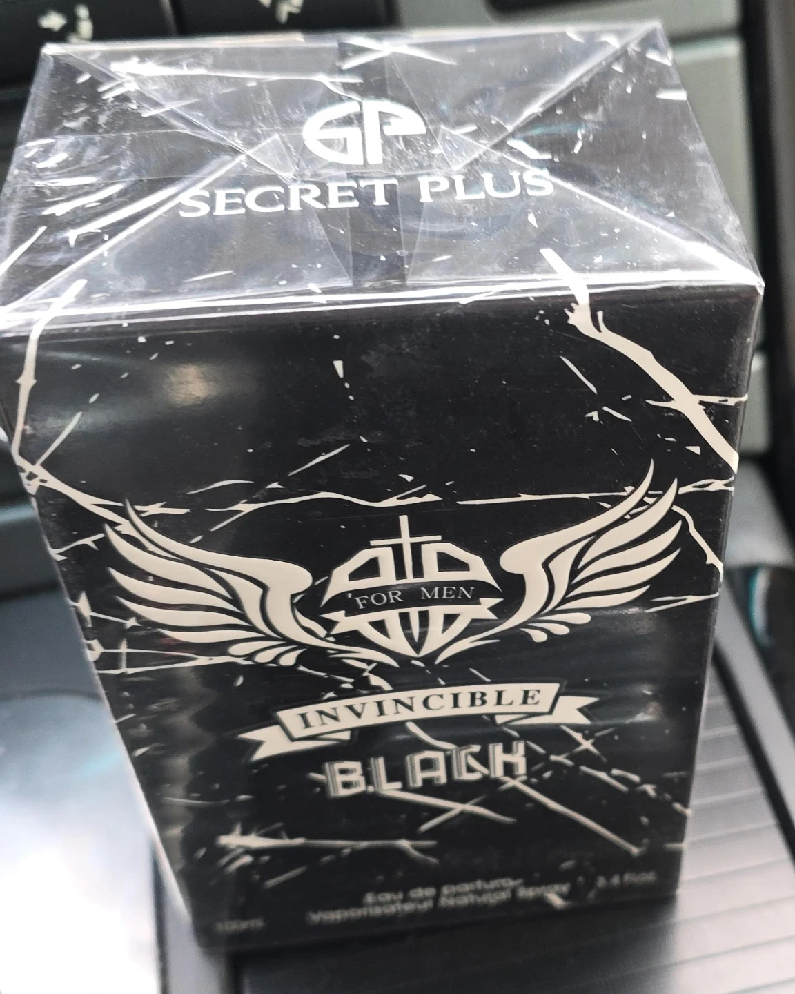 GP Secret Plus Invincible Black for Men
