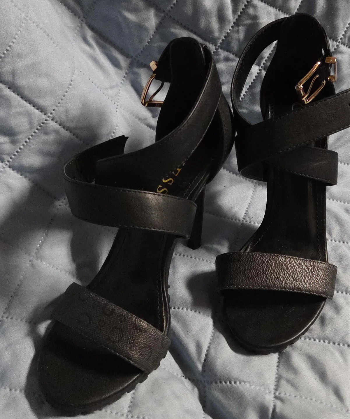 Guess Black Heels