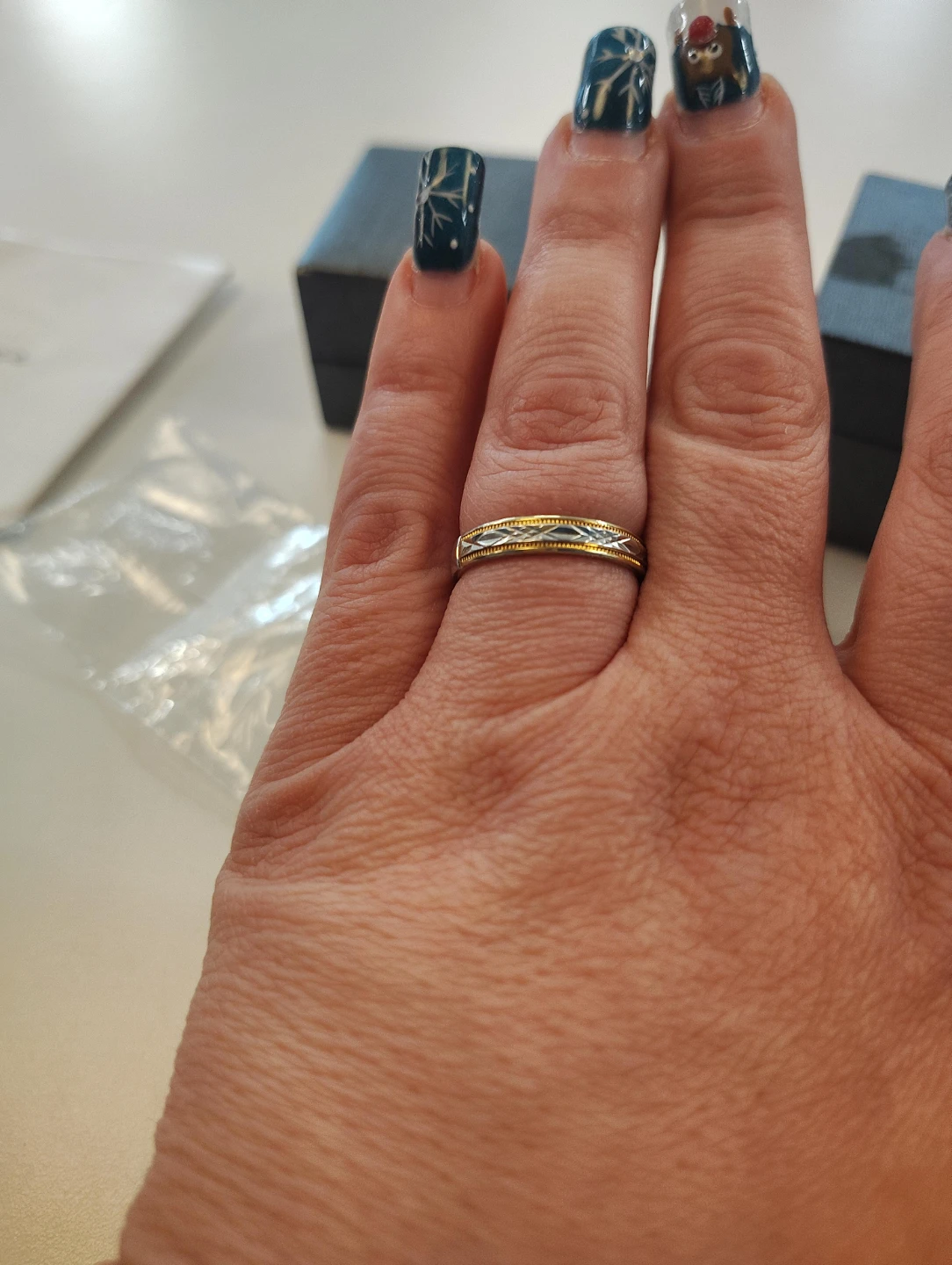 Two-Tone Gold Ring