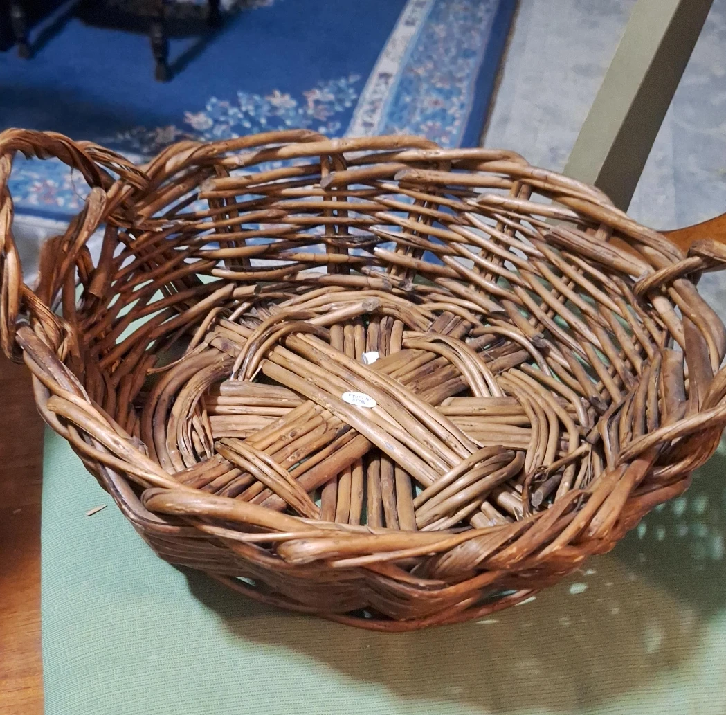 Woven Basket with Handles