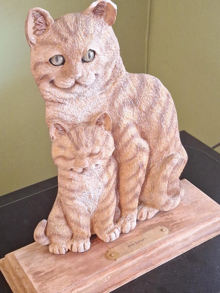 Border Fine Arts "Red Tabby" Cat Figurine