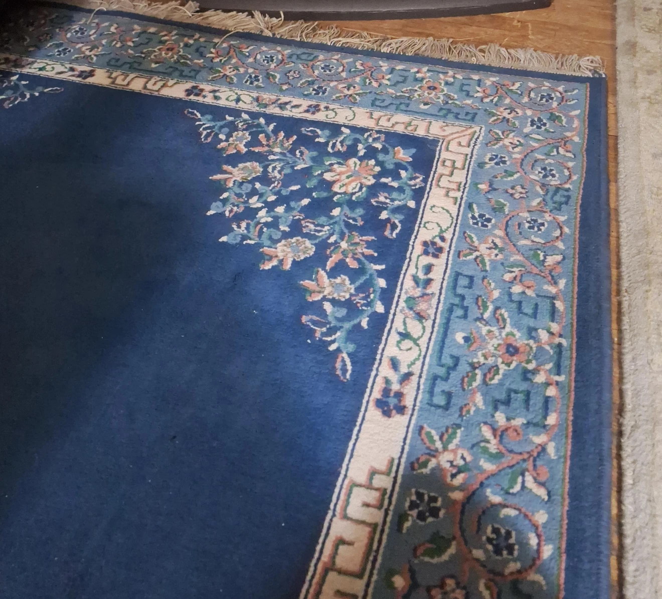 Blue Oriental Area Rug