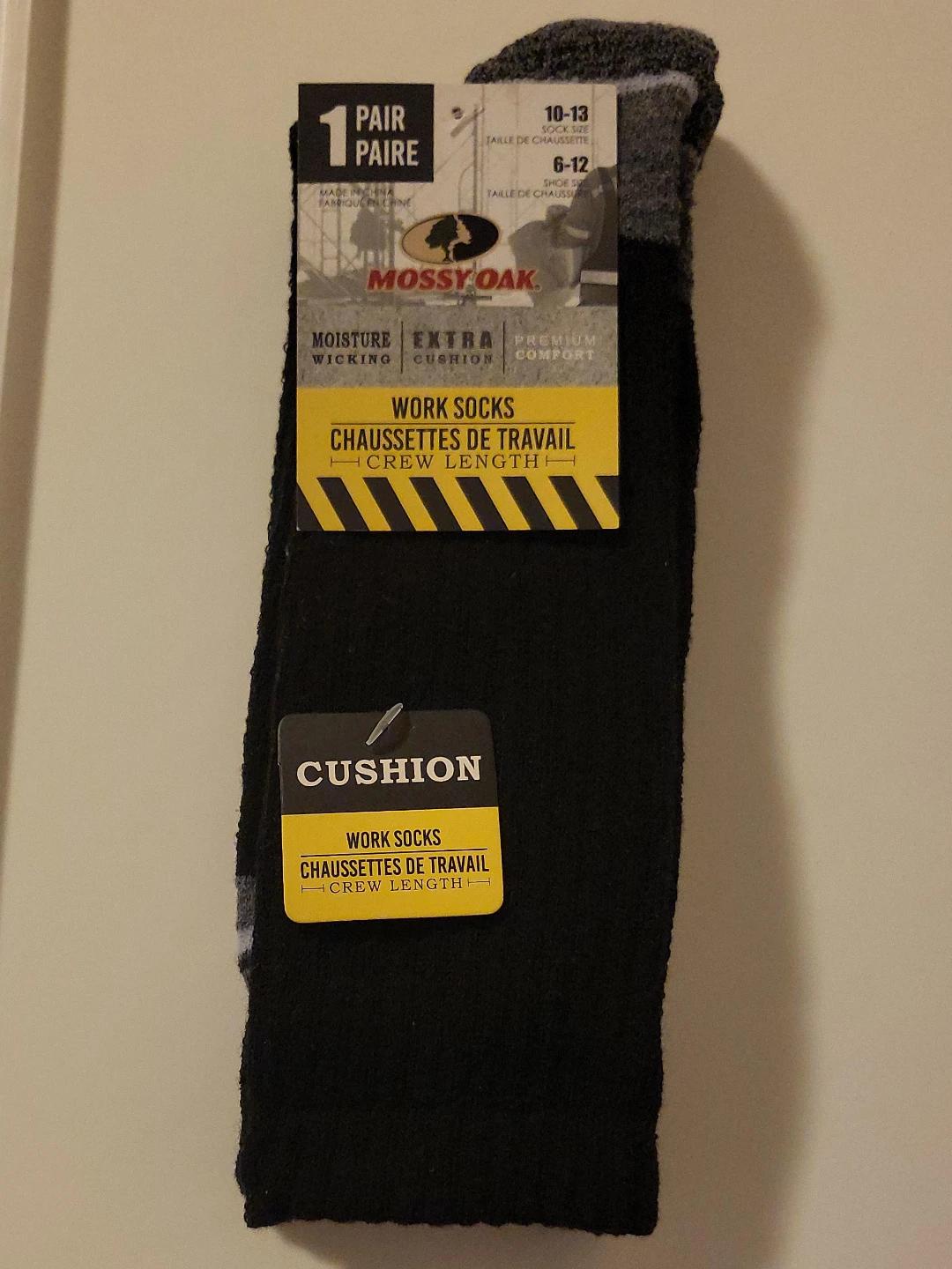 Mossy Oak Work Socks Crew Length