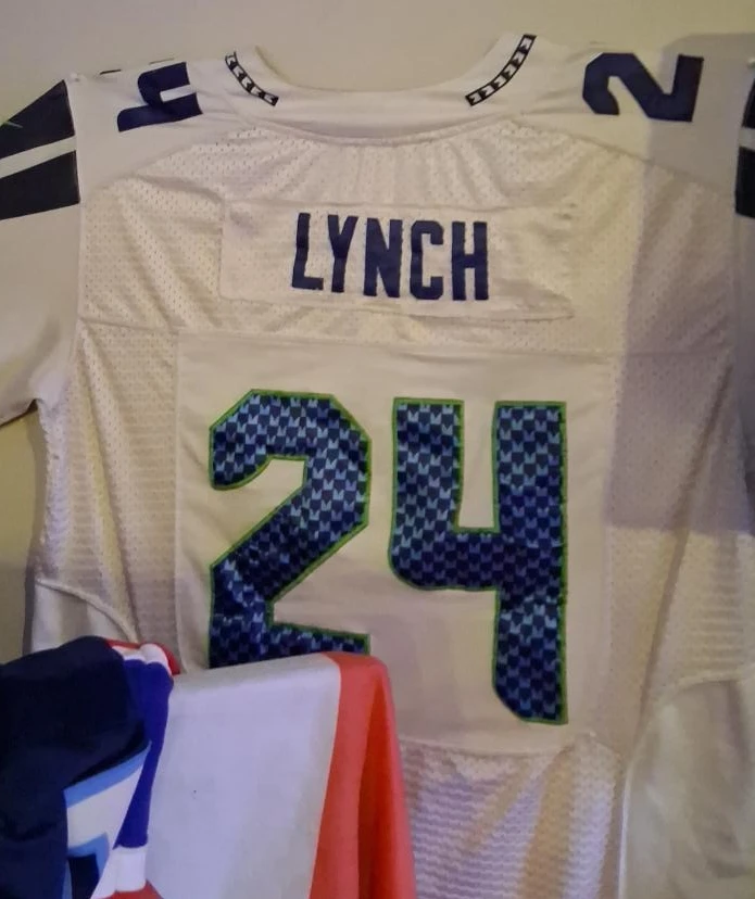 Lynch #24 Football Jersey