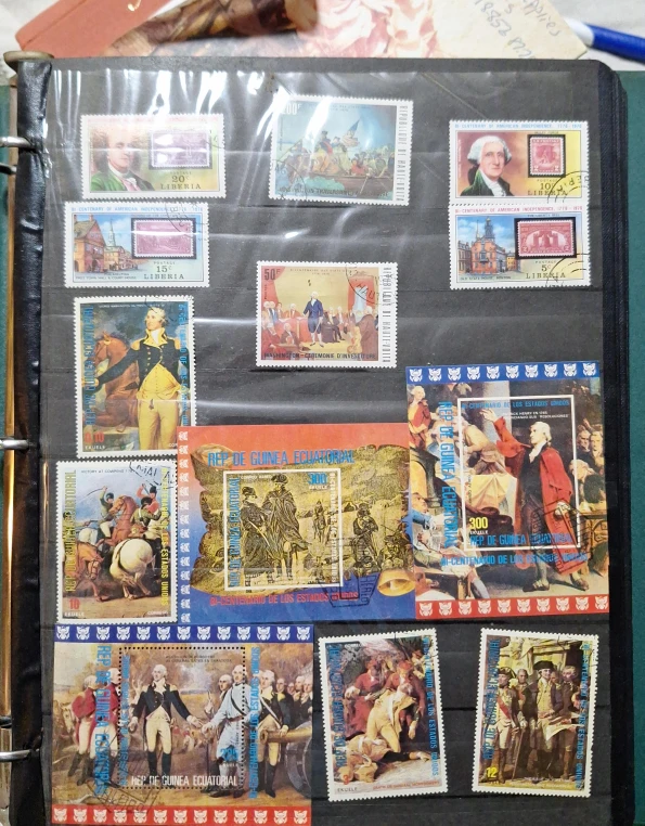 Collection of Historical Stamps