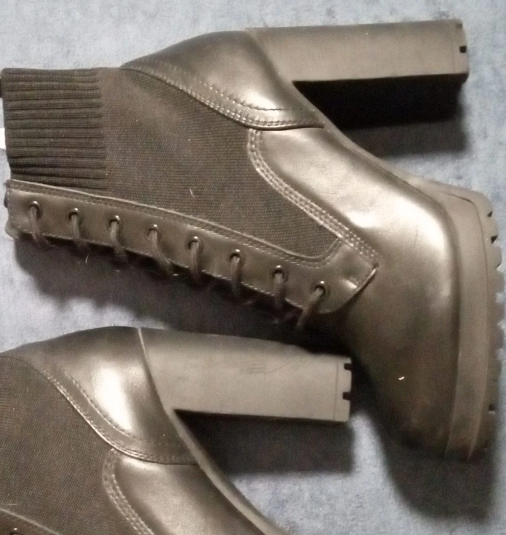 Black Heeled Ankle Boots