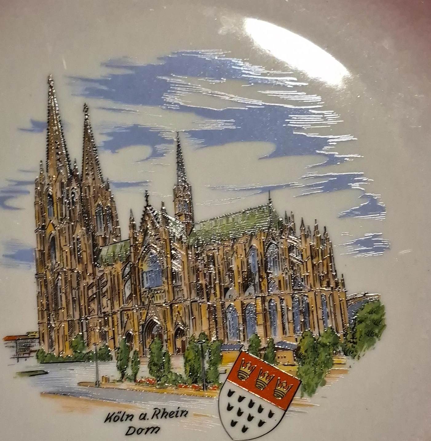 Cologne Cathedral Decorative Plate