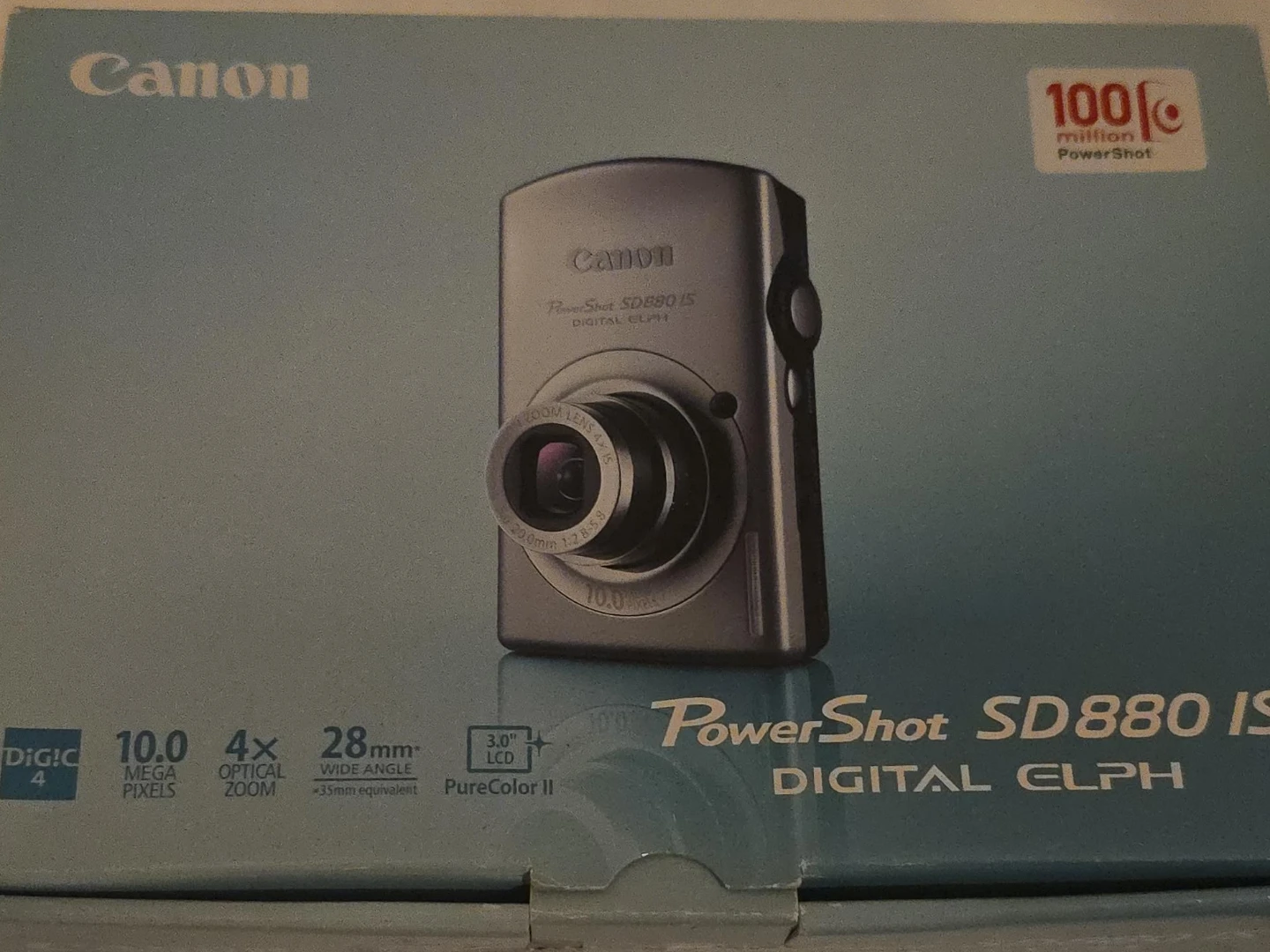 Canon PowerShot SD880 IS Digital Elph Camera