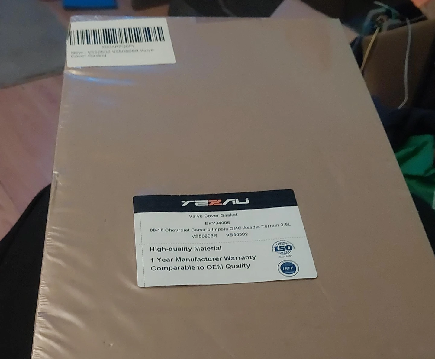 TEZALI Valve Cover Gasket EPV04006