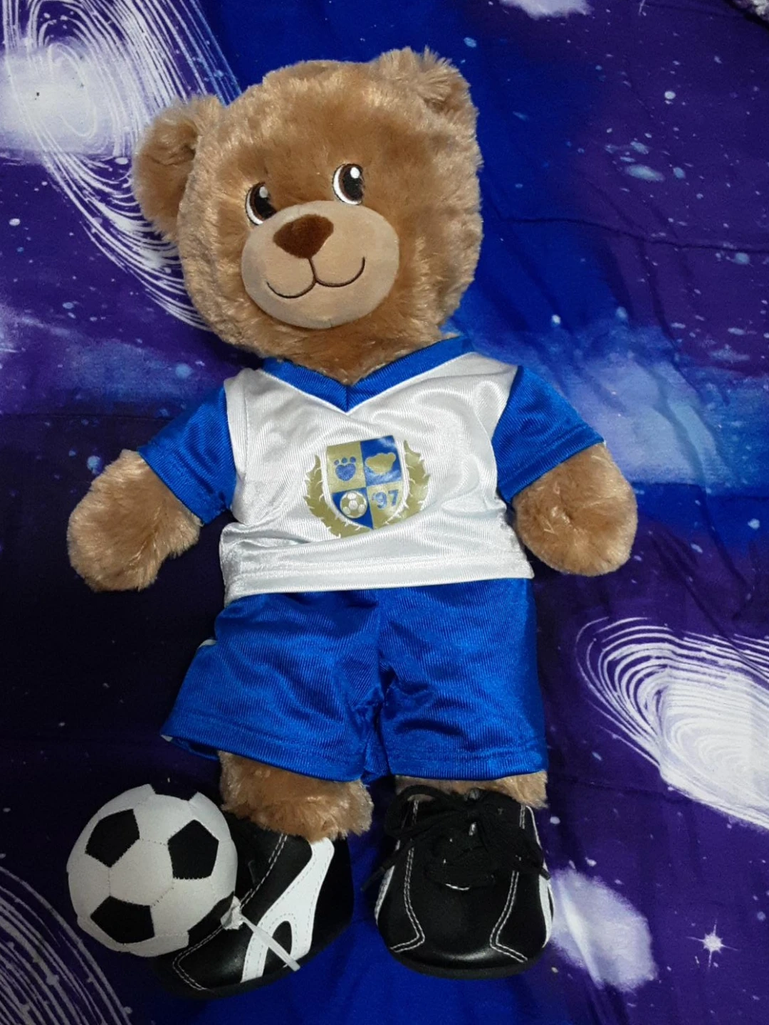 Build-A-Bear Soccer Teddy Bear with Outfit