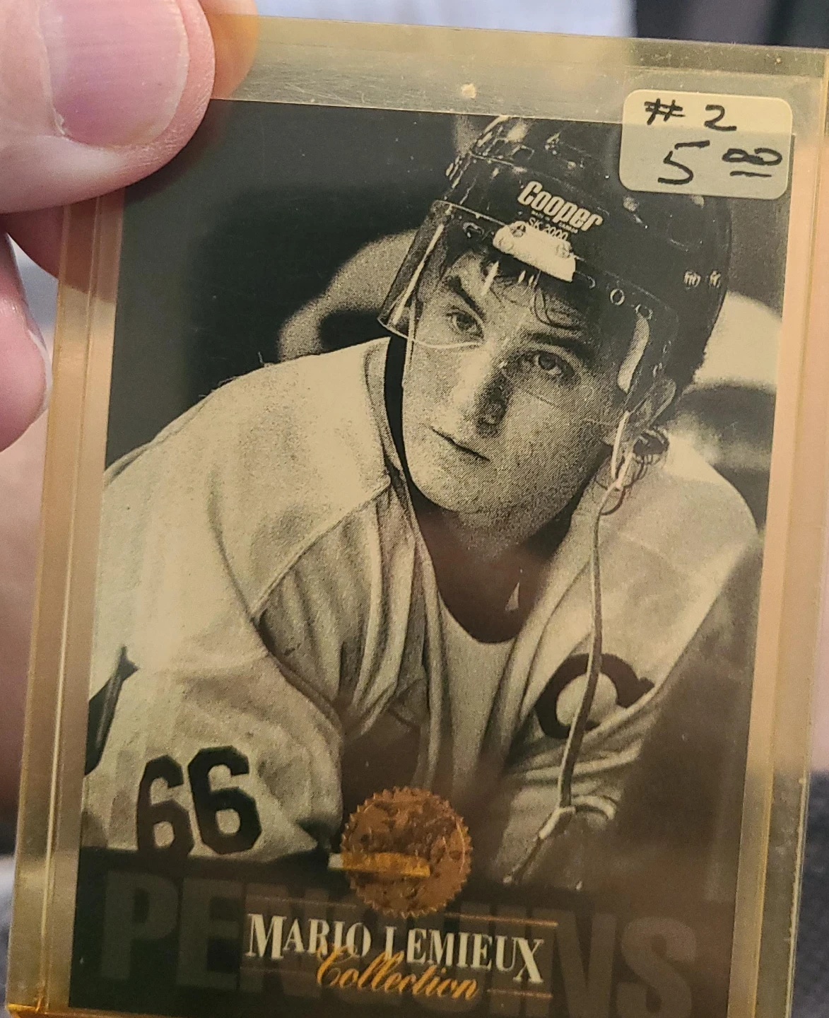 Mario Lemieux Collection Hockey Card