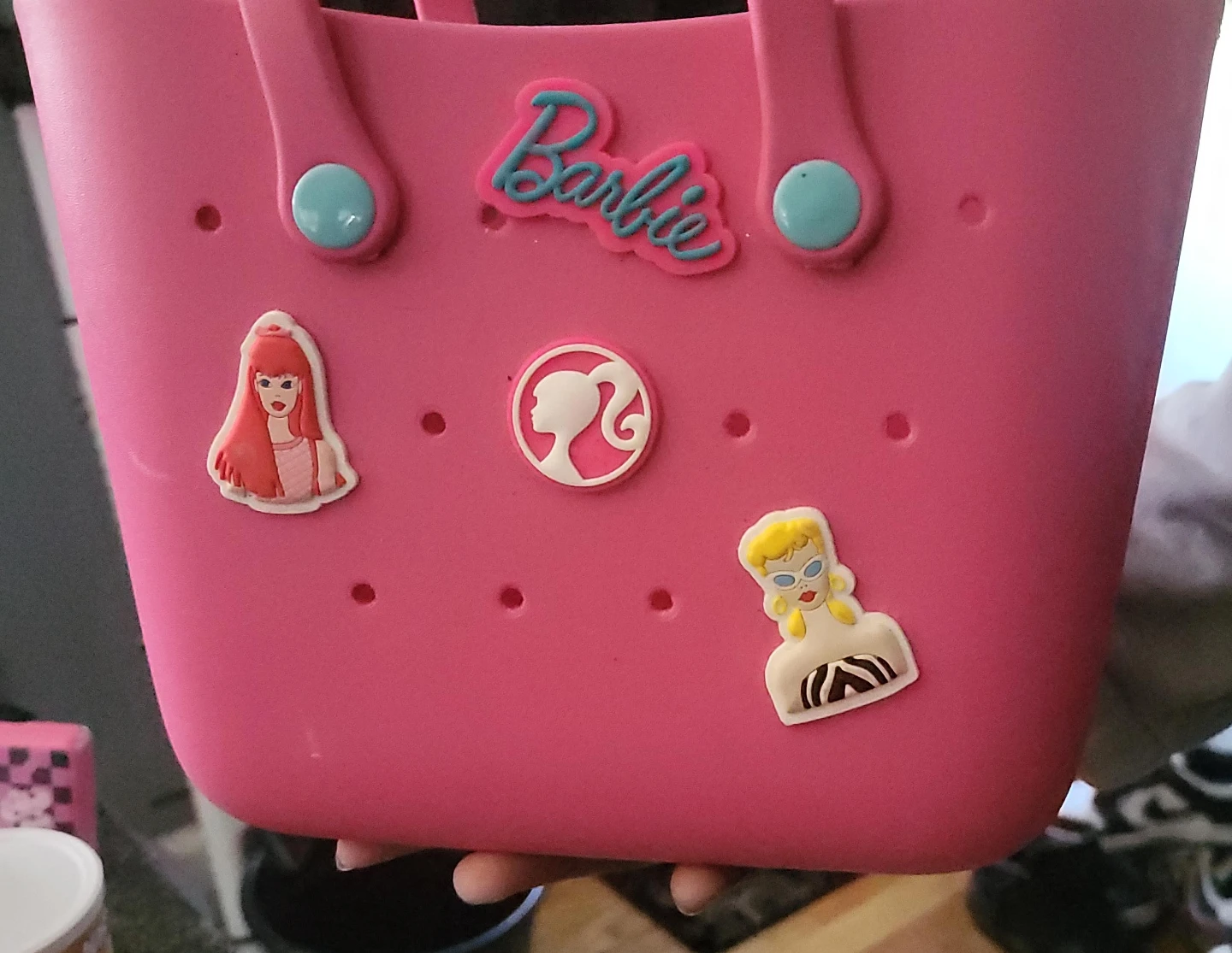 Pink Barbie Tote Bag