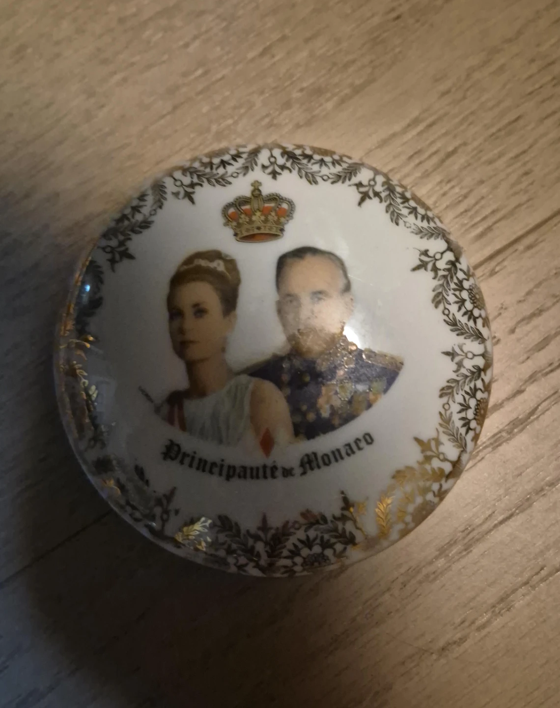 Limoges "Principauté de Monaco" Trinket Box