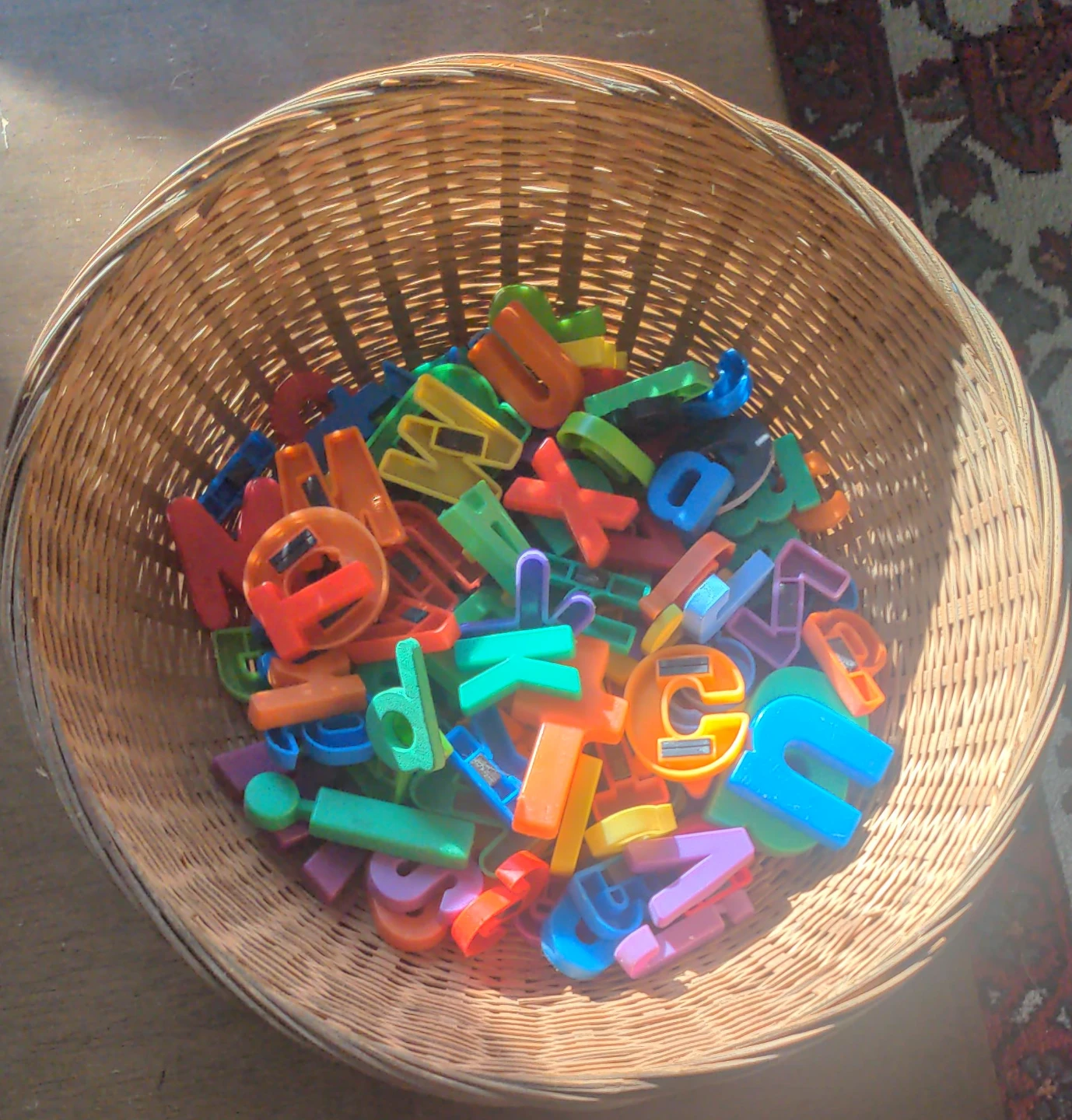 Magnetic alphabet fridge Letters