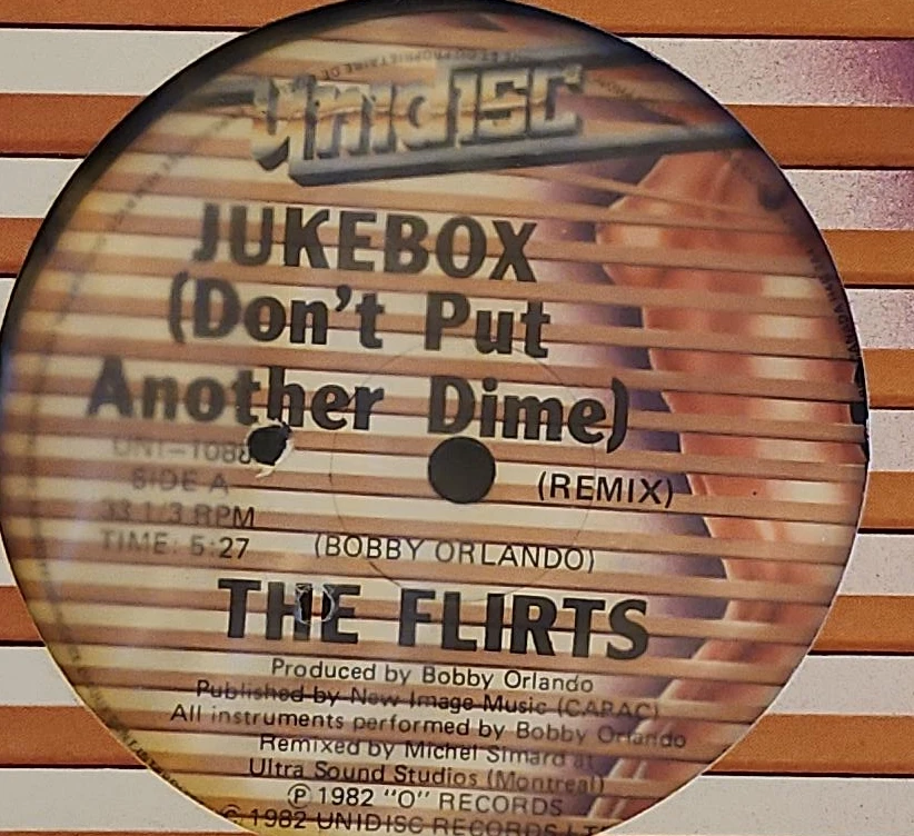 The Flirts Jukebox (Don't Put Another Dime) Vinyl Record