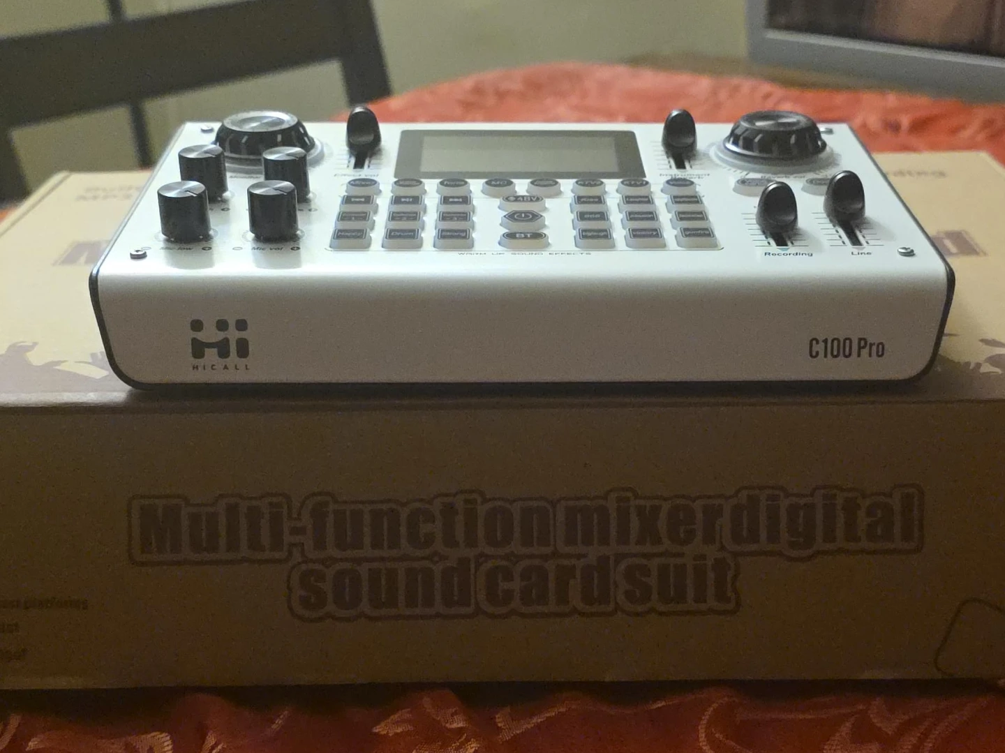 HICALL C100 Pro Multi-function Mixer Digital Sound Card