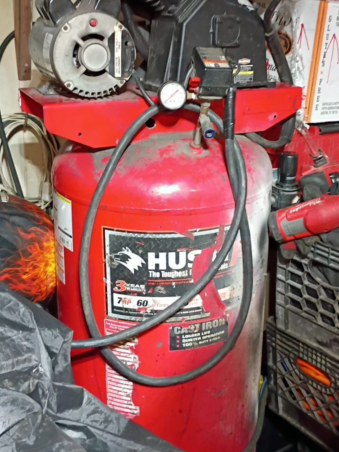 Husky 60 Gallon Air Compressor
