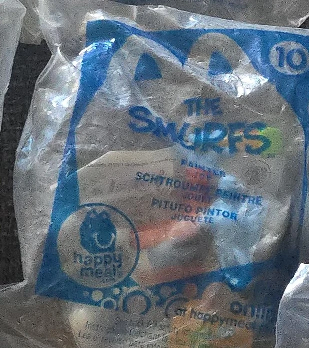The Smurfs Happy Meal Toy