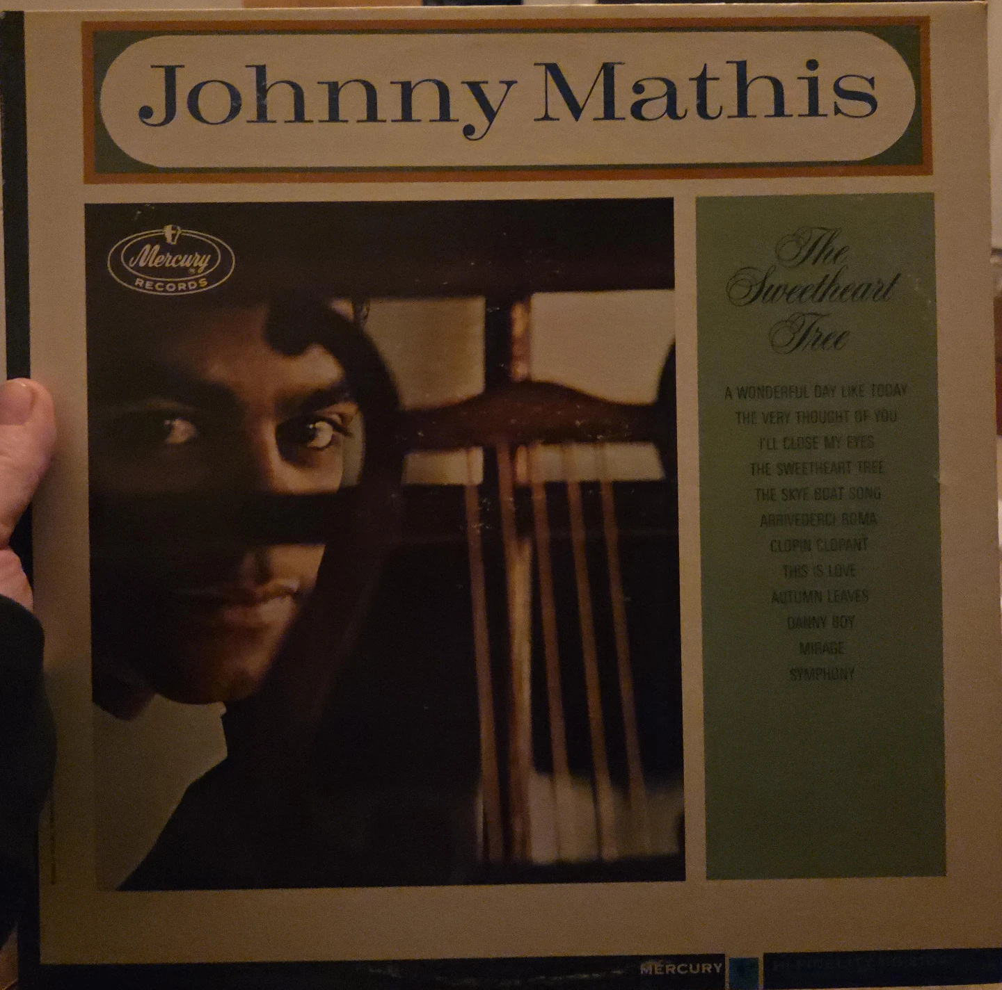 Johnny Mathis The Sweetheart Tree Vinyl Record