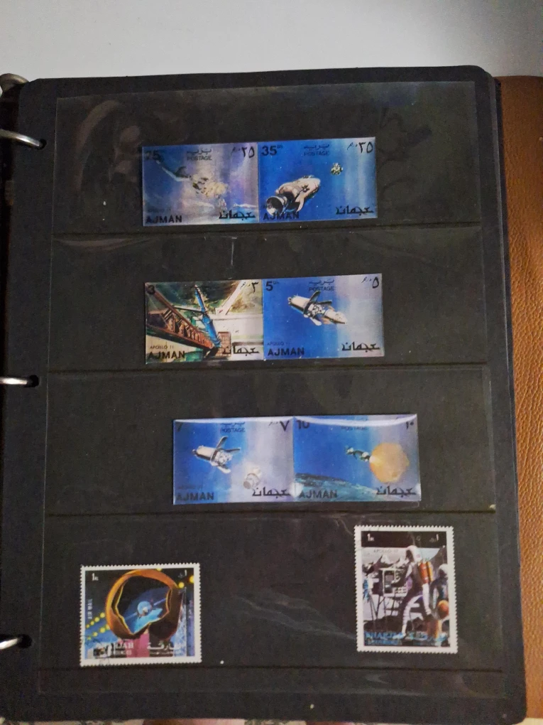 Ajman Space Stamps