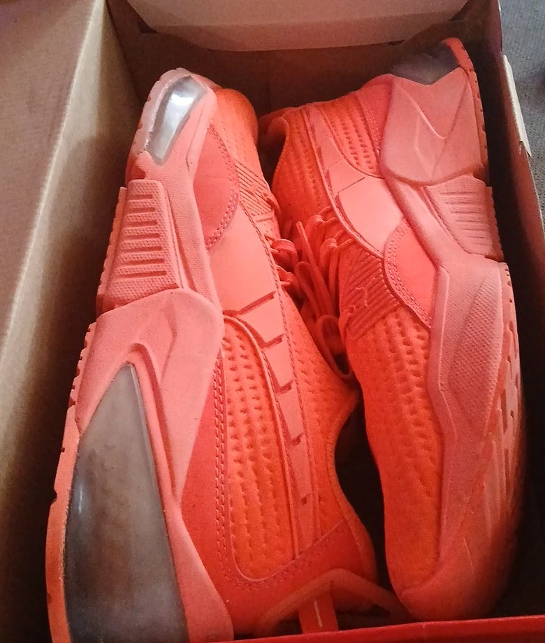 Puma RS-X Neon Orange running shoes