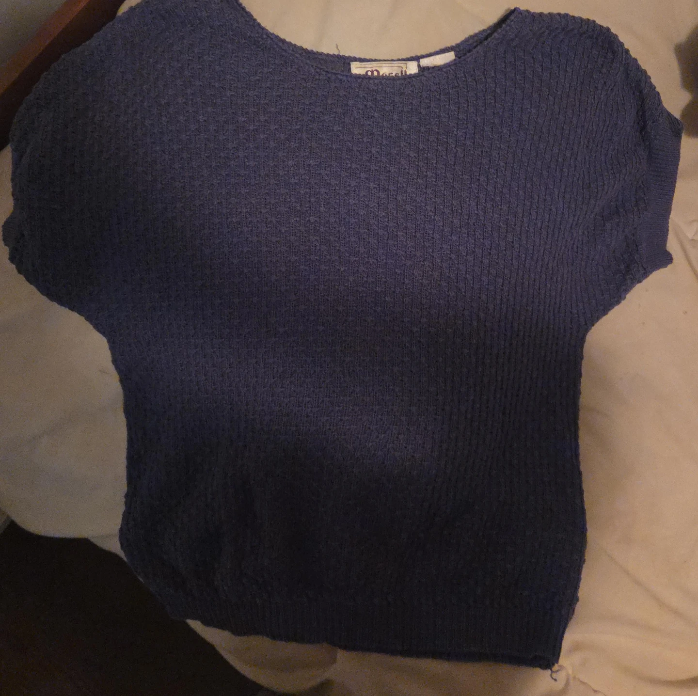 Marella Blue Knit Top Size M/M