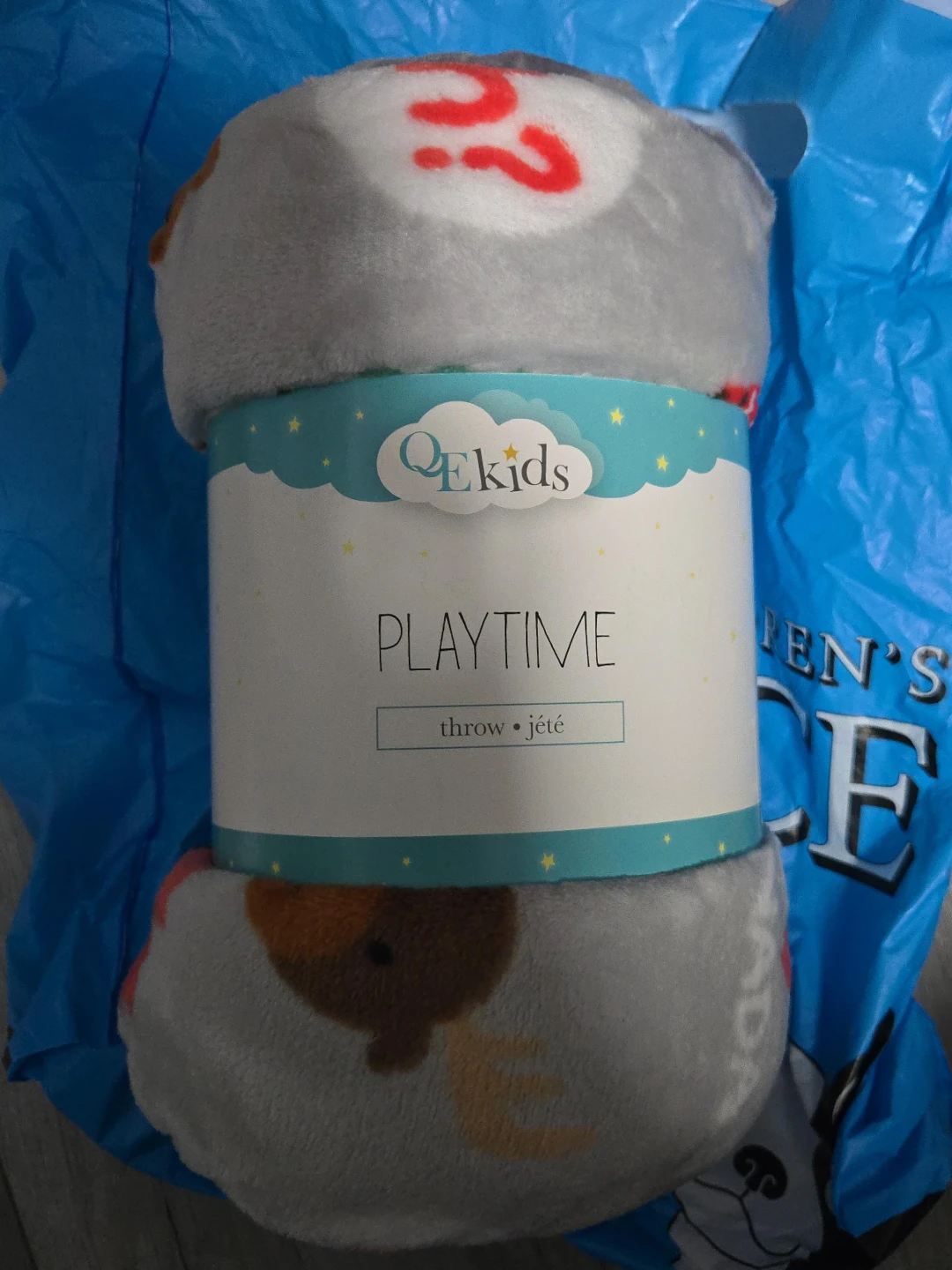 QE Kids Playtime Throw Blanket