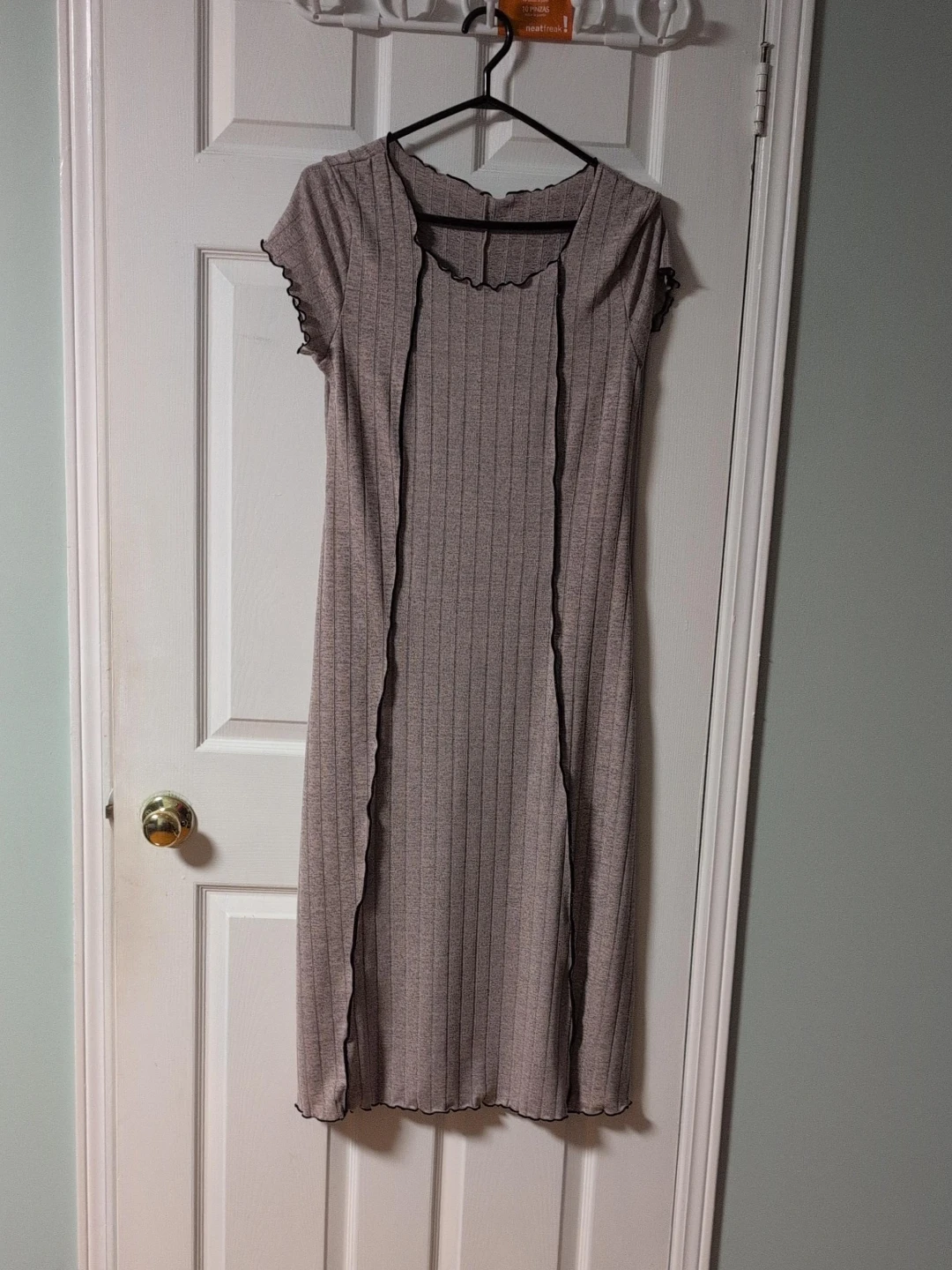 Women's Ribbed Midi Dress
