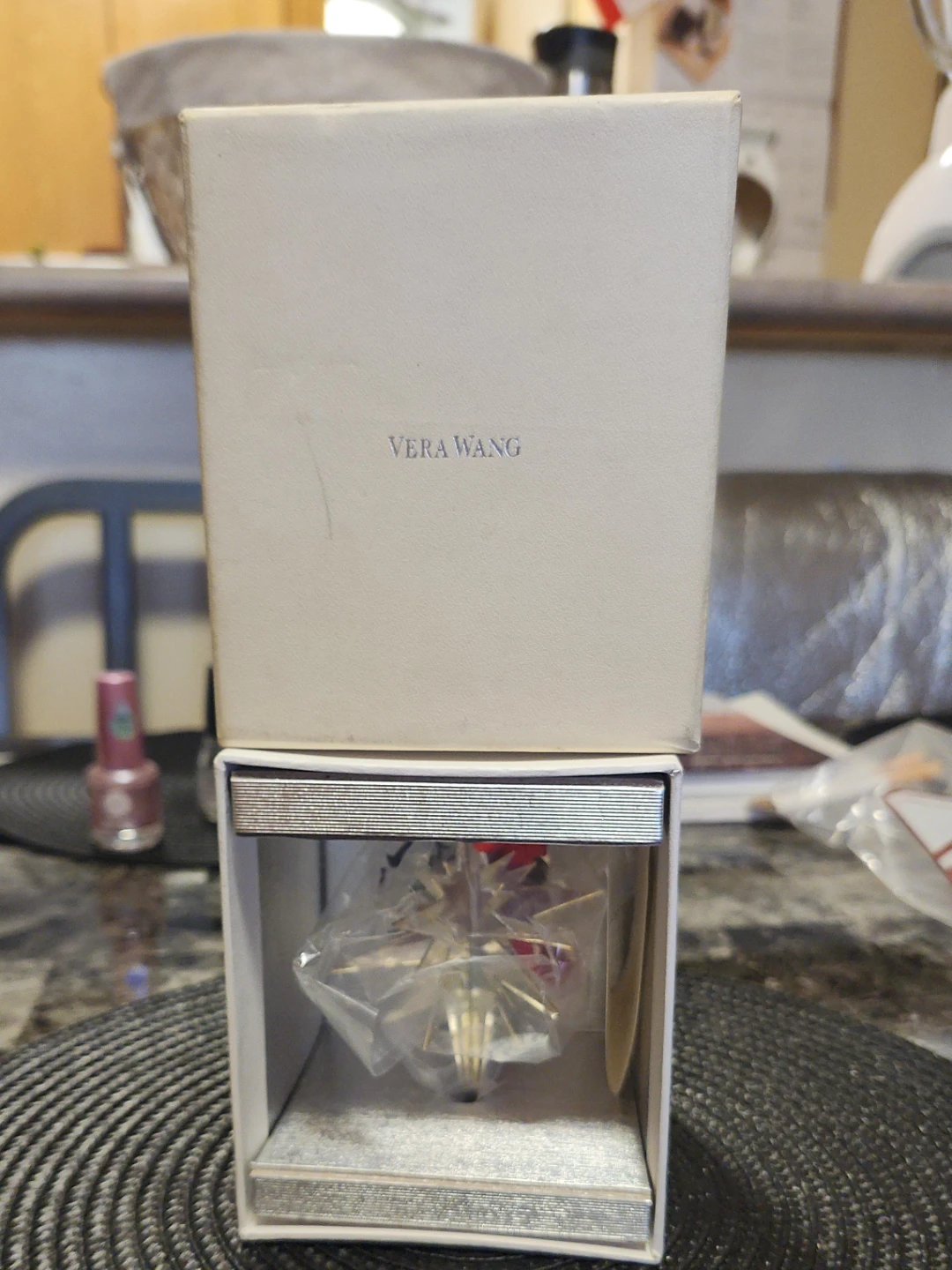 Vera Wang Silverplated Star Ornament