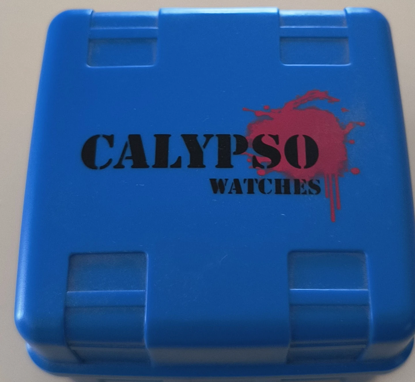 Calypso Watches Purple Watch in Blue Case