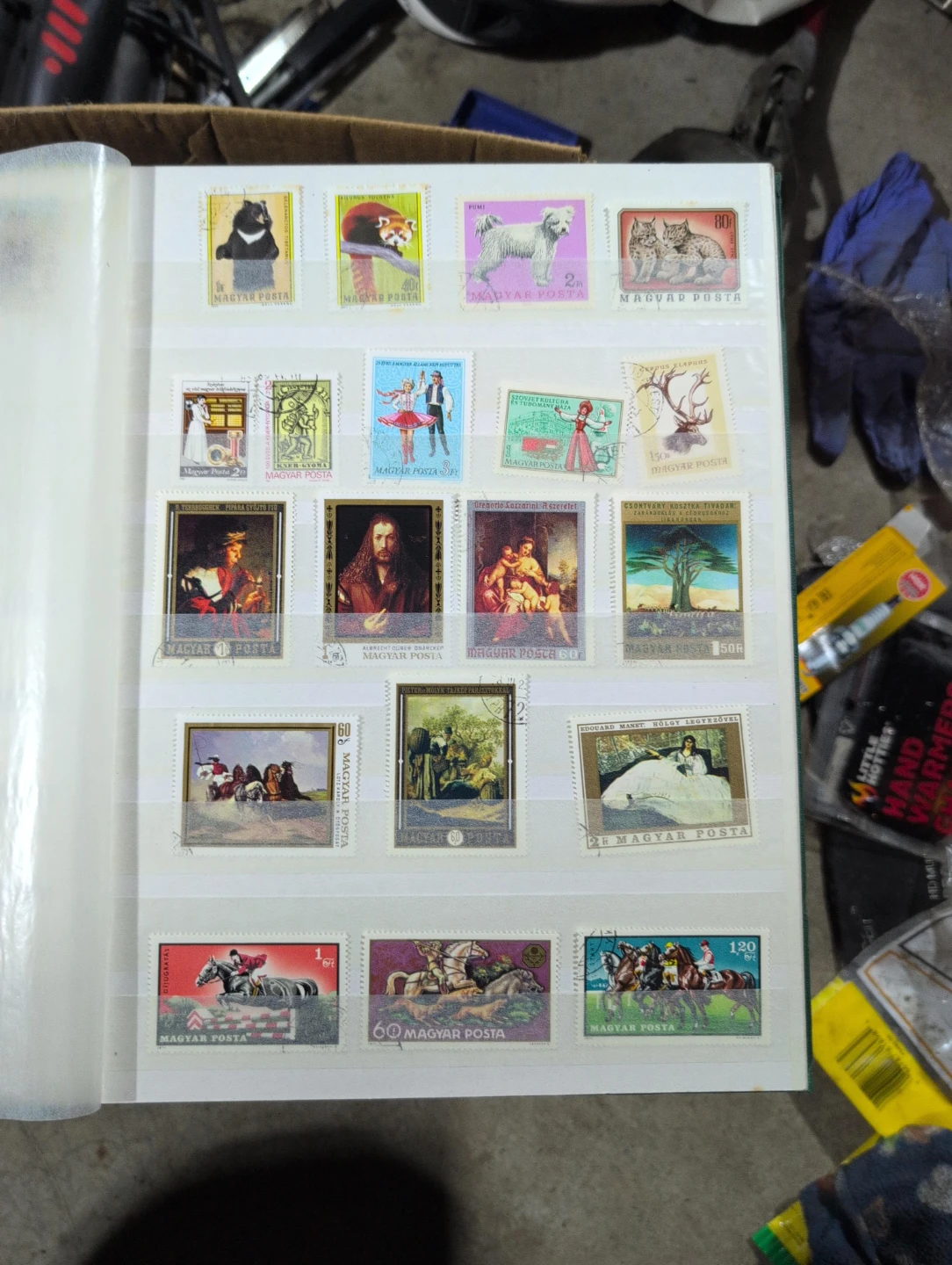 Assorted International Postage Stamps