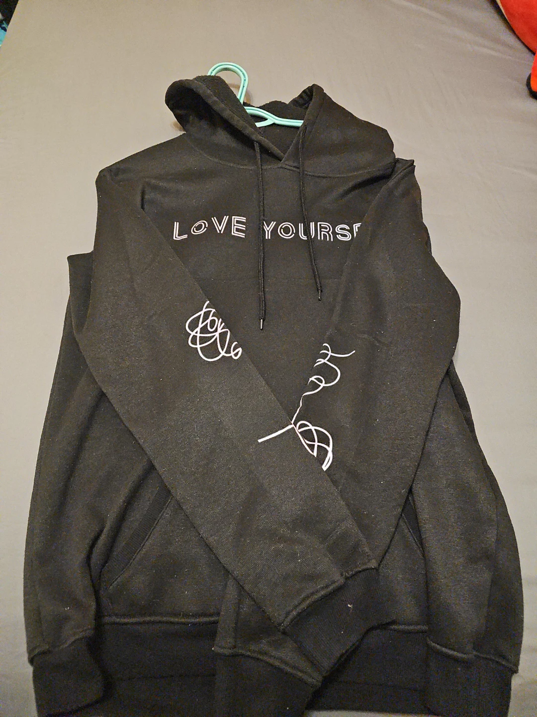 BTS "Love Yourself" Black Hoodie