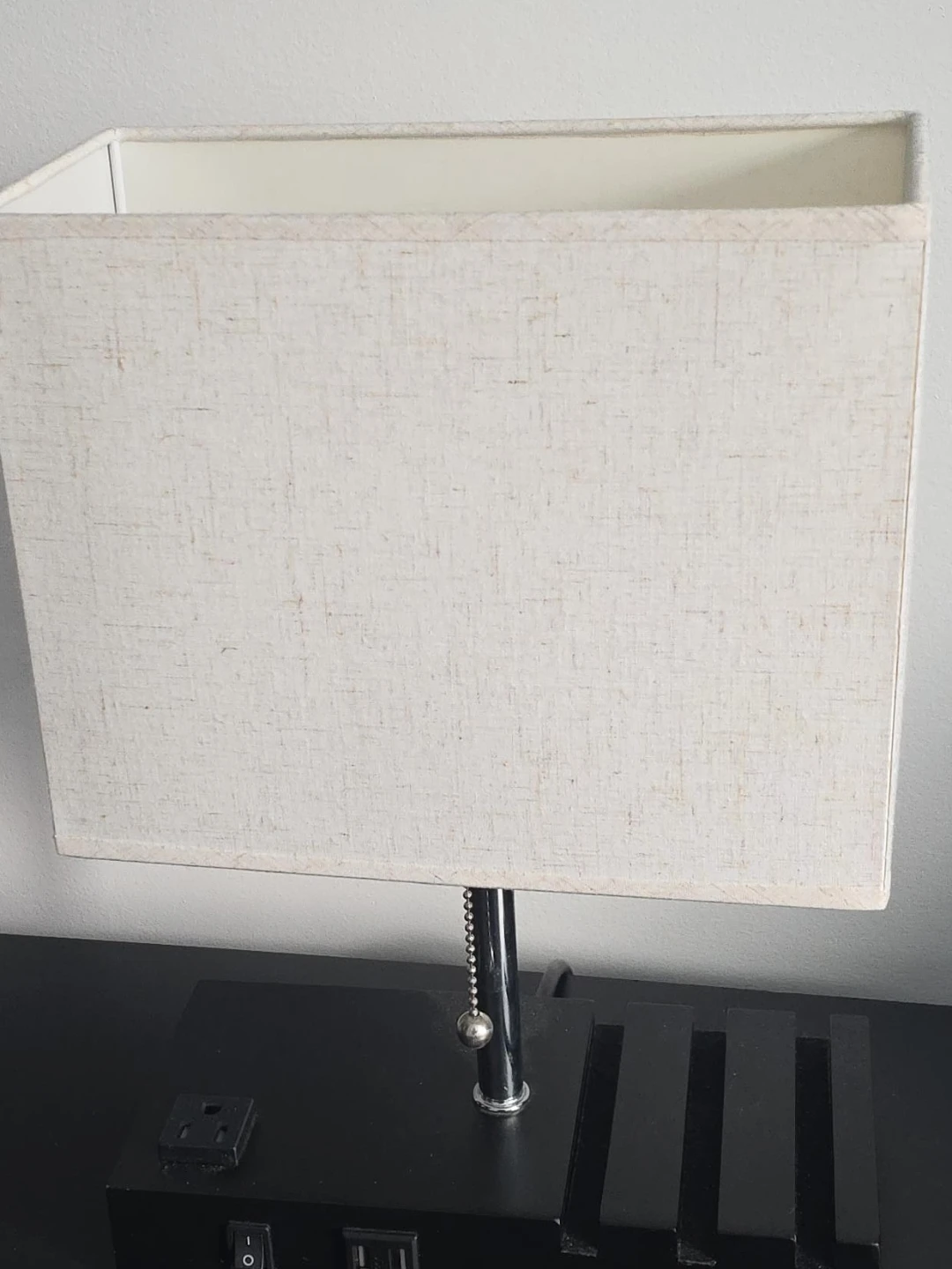 Rectangular Fabric Table Lamp