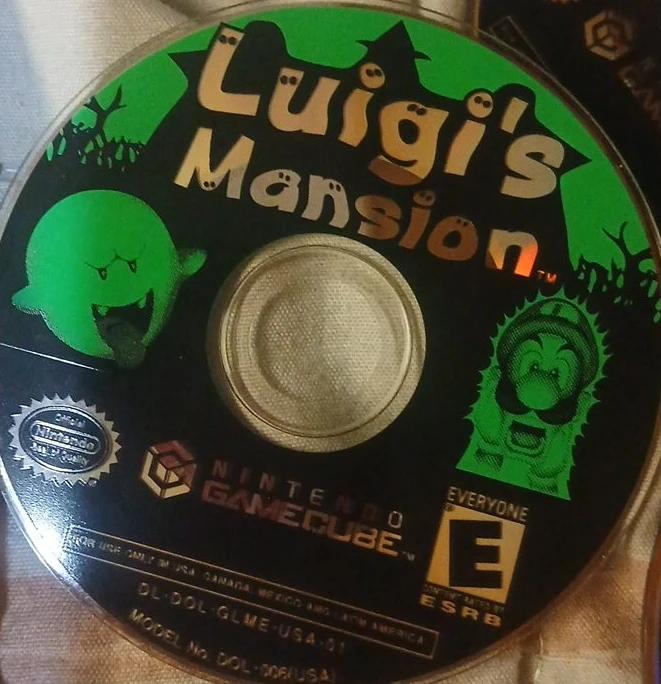 Luigi's Mansion Nintendo GameCube Game